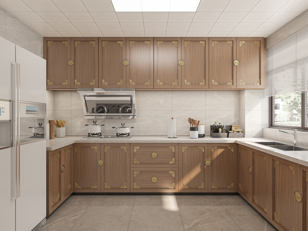 海洋名仕公馆172㎡三室两厅厨房新中式风格装修案例效果图.jpg